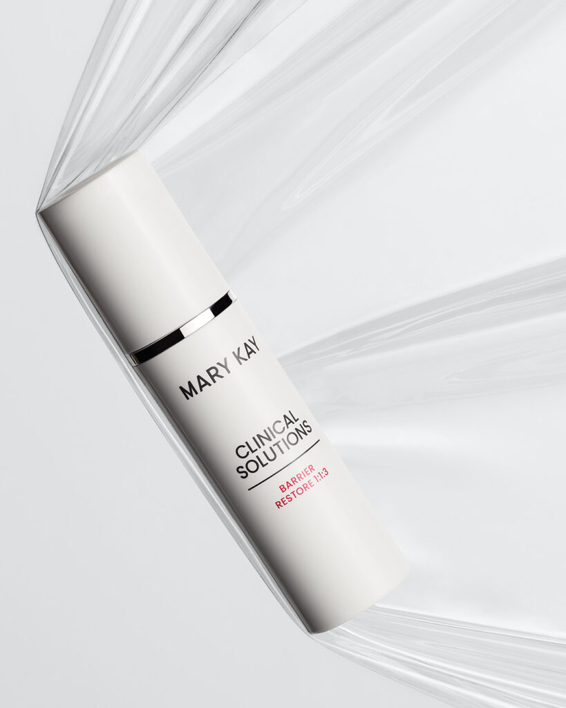 Mary Kay Barrier Restore 1:1:3 bottle on a clean white background